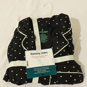 Tommy John Women's Short Sleeve Top & Short Pajama Set JS7 Small NWT